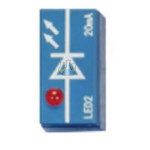 Plug-In LED Red Top